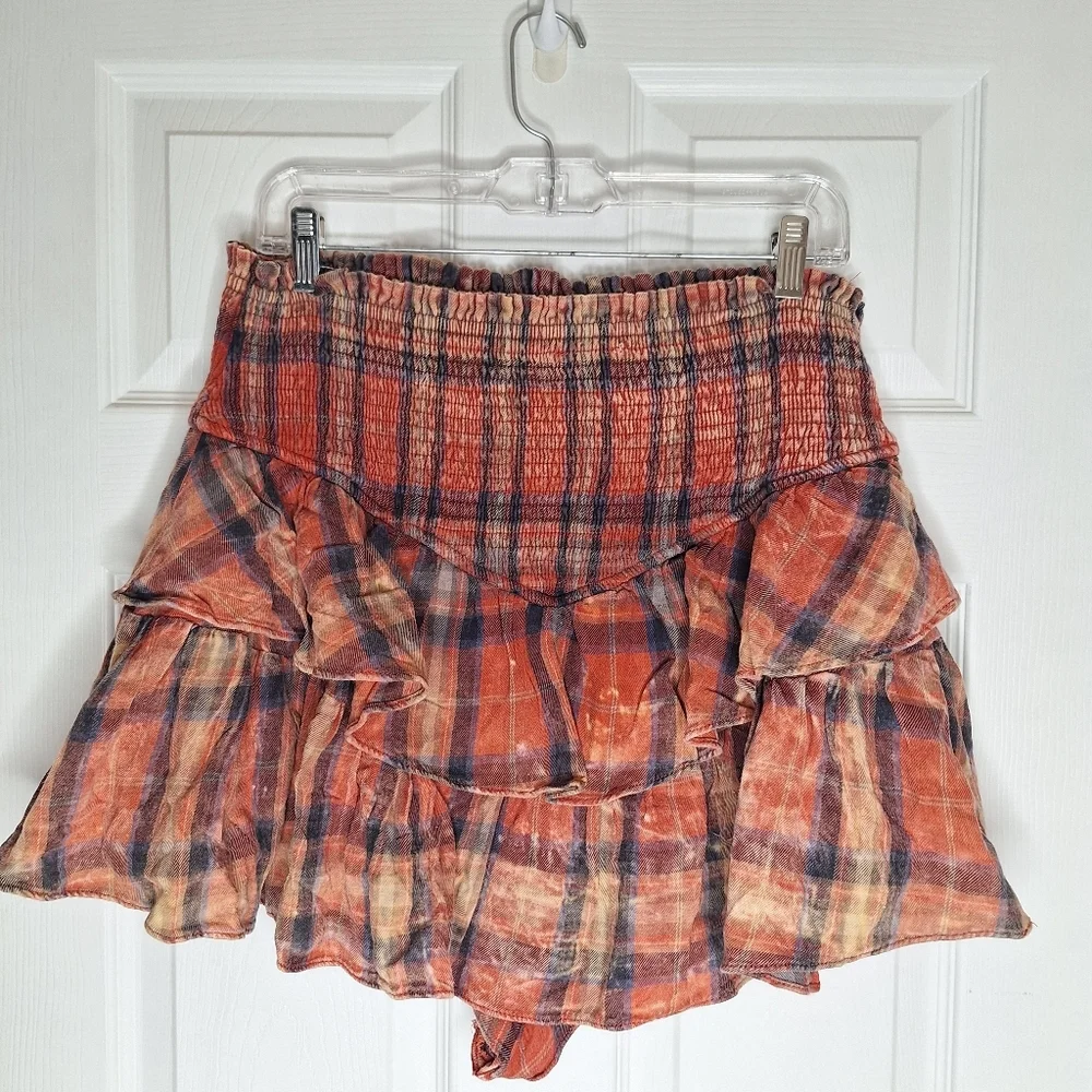 Oli and Hali “ Whittier 2 “ Washed Smocked Skort Size Large NEW - Picture 3 of 6